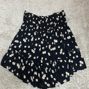 altard state flowy flower skirt